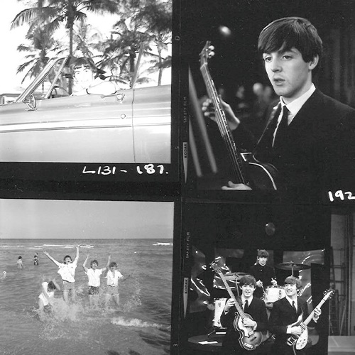 Huge collection of original Beatles photo contacts sheets set to sell at auction